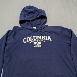 Columbia Hooded sweatshirt men XXL Blue